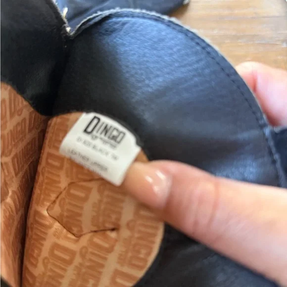 Dingo Black Suede Heeled Boots size 7 - Picture 4 of 5